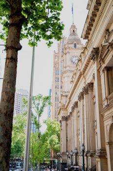 Historic architecture in Melbourne , a work of passion by Arnold Szmerling captured during his Leica Q3 street photography experience. 